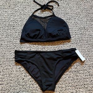 NWT Azur black bikini set